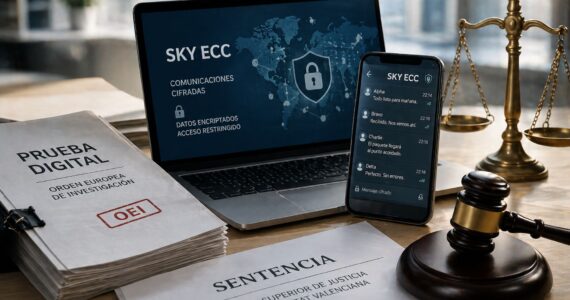 Sky ECC Sentencia TSJCV Prueba digital Julio Sanchez Abogados Redlex
